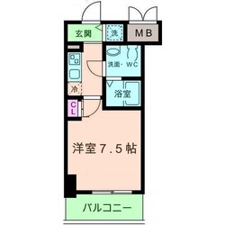 尼崎駅 徒歩1分 9階の物件間取画像